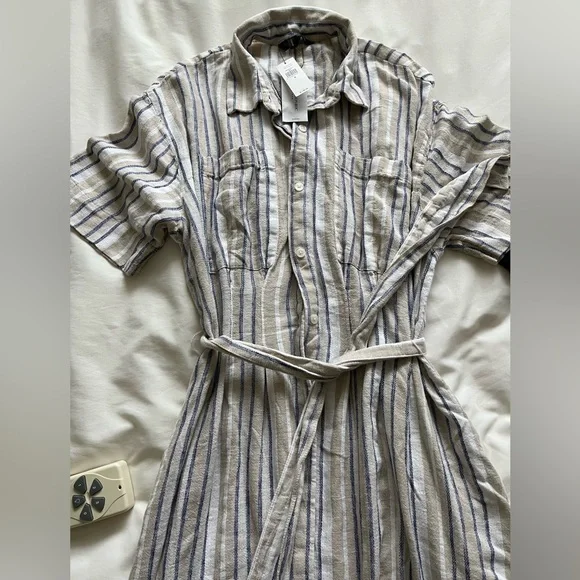Banana Republic linen shirt dress BNWT - Picture 4 of 5